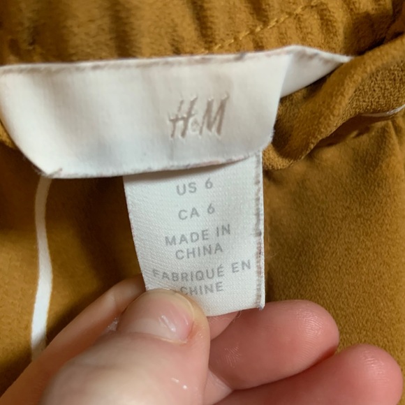 Cropped yellow trouser - Picture 3 of 4